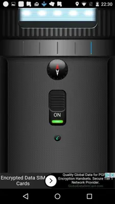 Bright Light Torch Pro android App screenshot 1